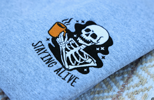 Staying Alive Crewneck