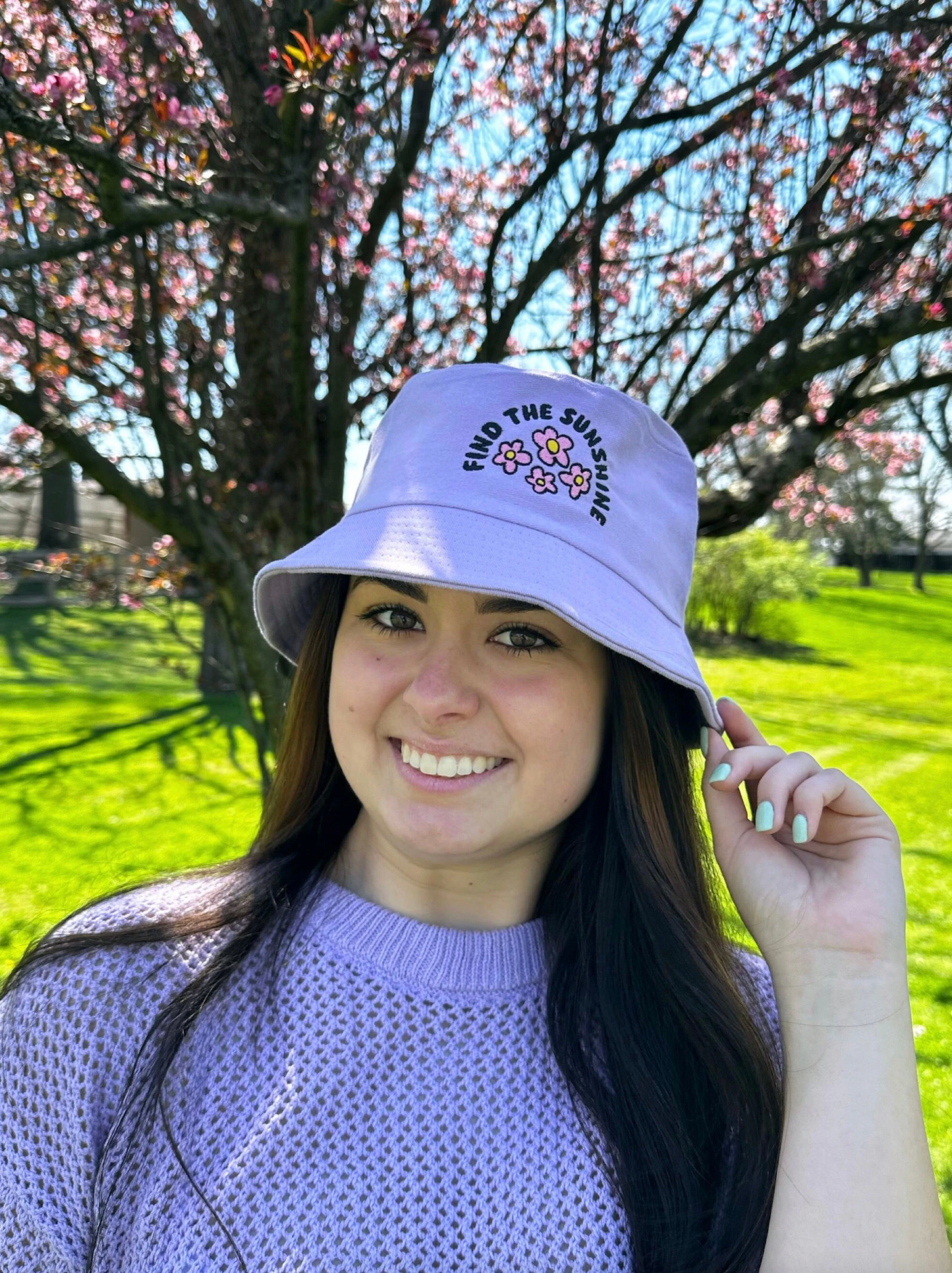 Find The Sunshine Embroidered Hat