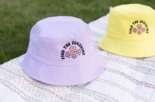 Find The Sunshine Embroidered Hat