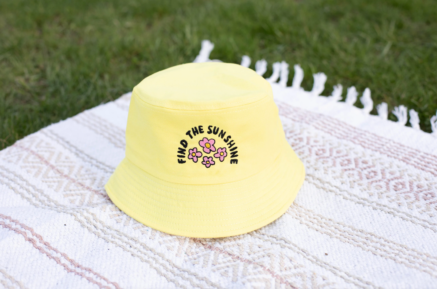 Find The Sunshine Embroidered Hat